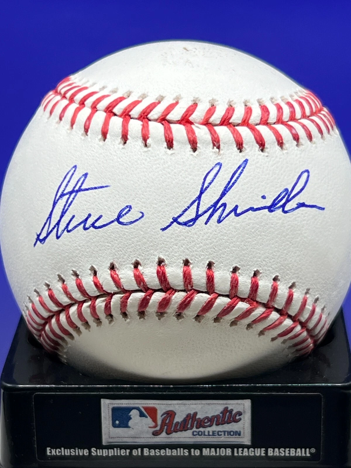 STEVE SHIELDS NEW YORK YANKEES / ATLANTA BRAVES  SIGNED OML BASEBALL