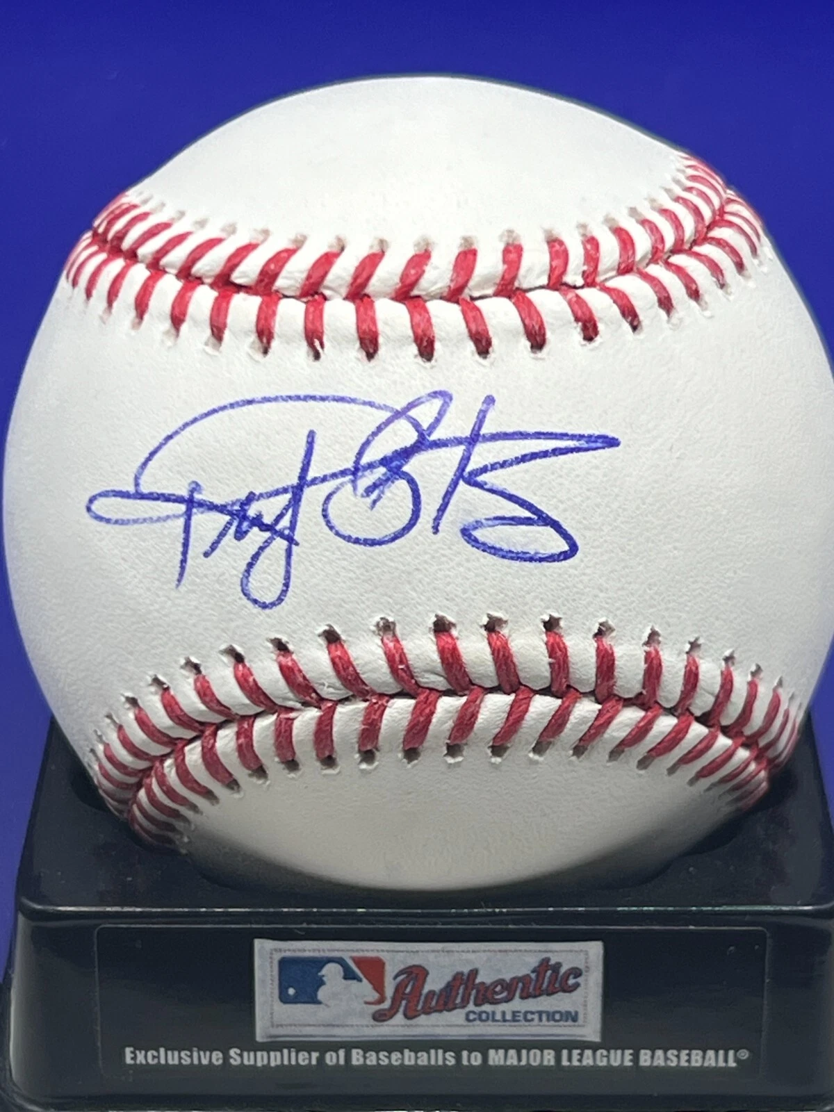 RICKY GUTIERREZ  METS / CUBS, INDIANS / ASTROS / PADRES  SIGNED OML BASEBALL