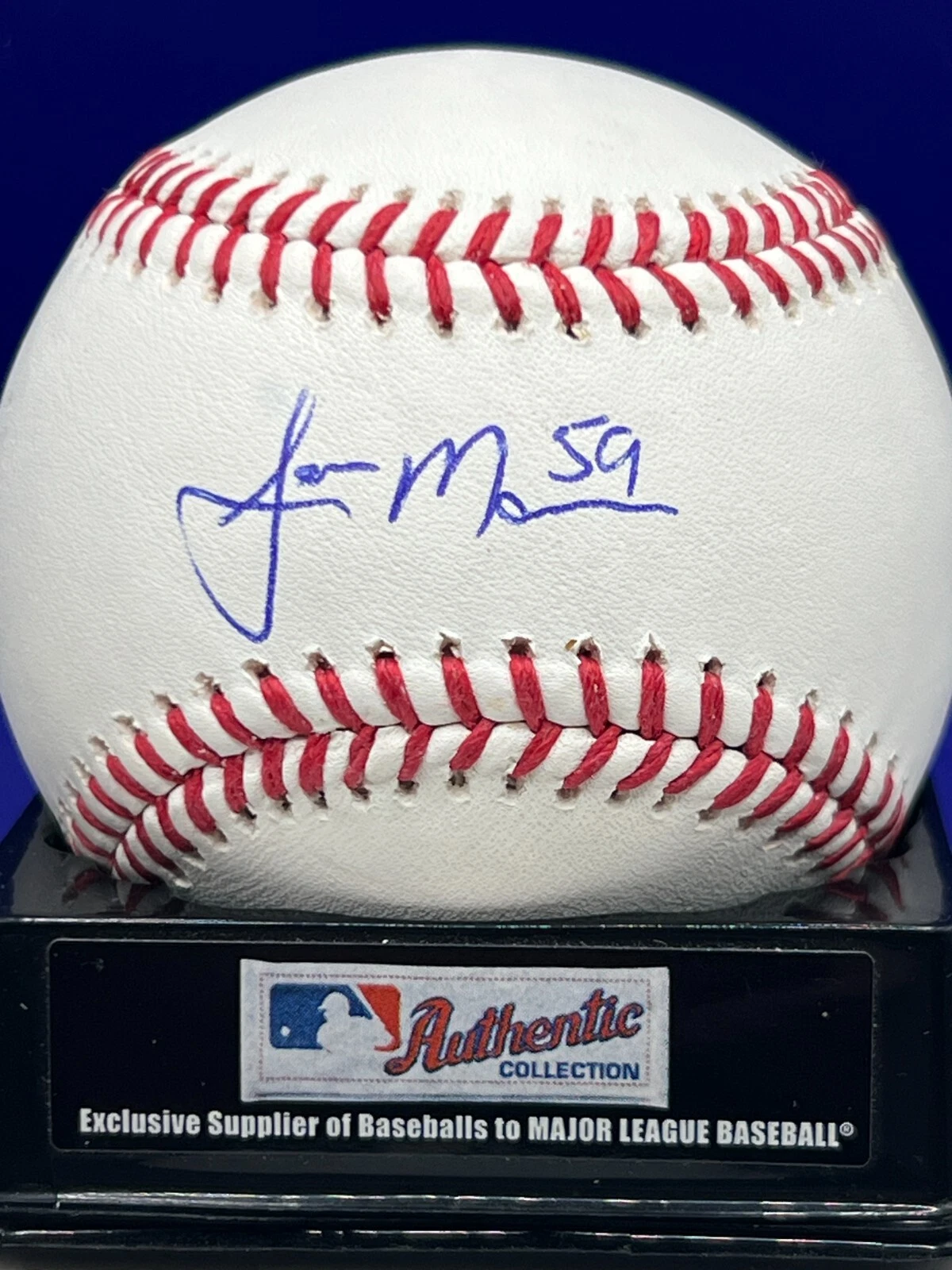 SEAN MANAEA  NEW YORK METS  SIGNED OML BASEBALL