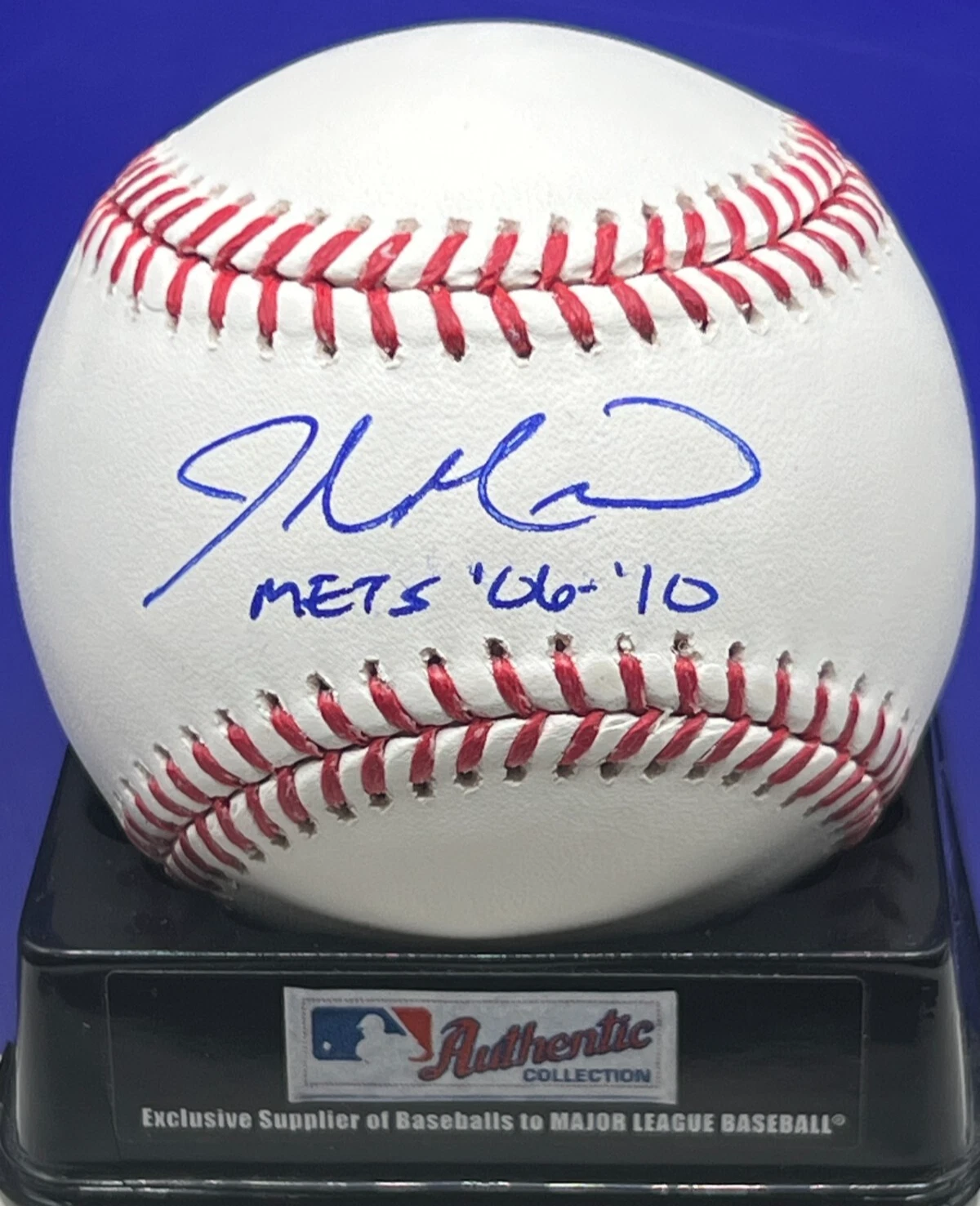 JOHN MAINE  NEW YORK METS 2006-10   SIGNED OML BALL
