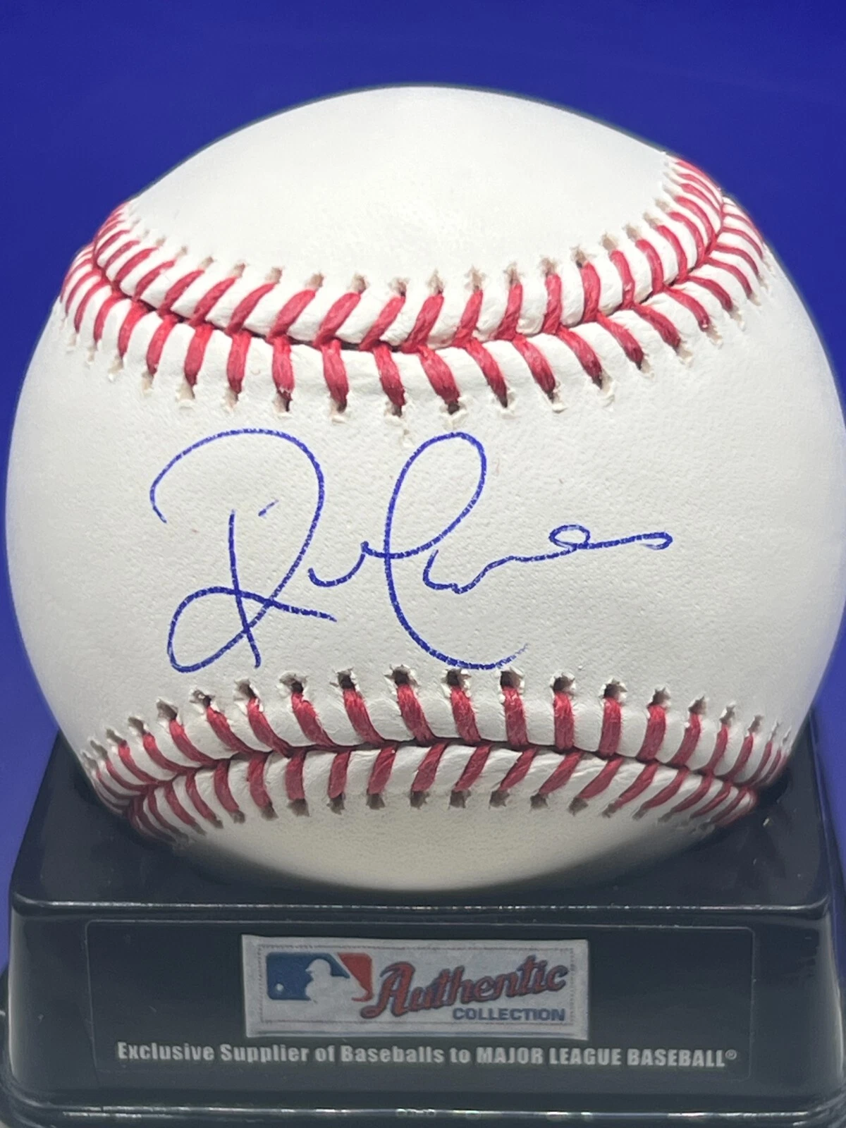 RICK CERONE NEW YORK YANKEES  SIGNED OML BASEBALL