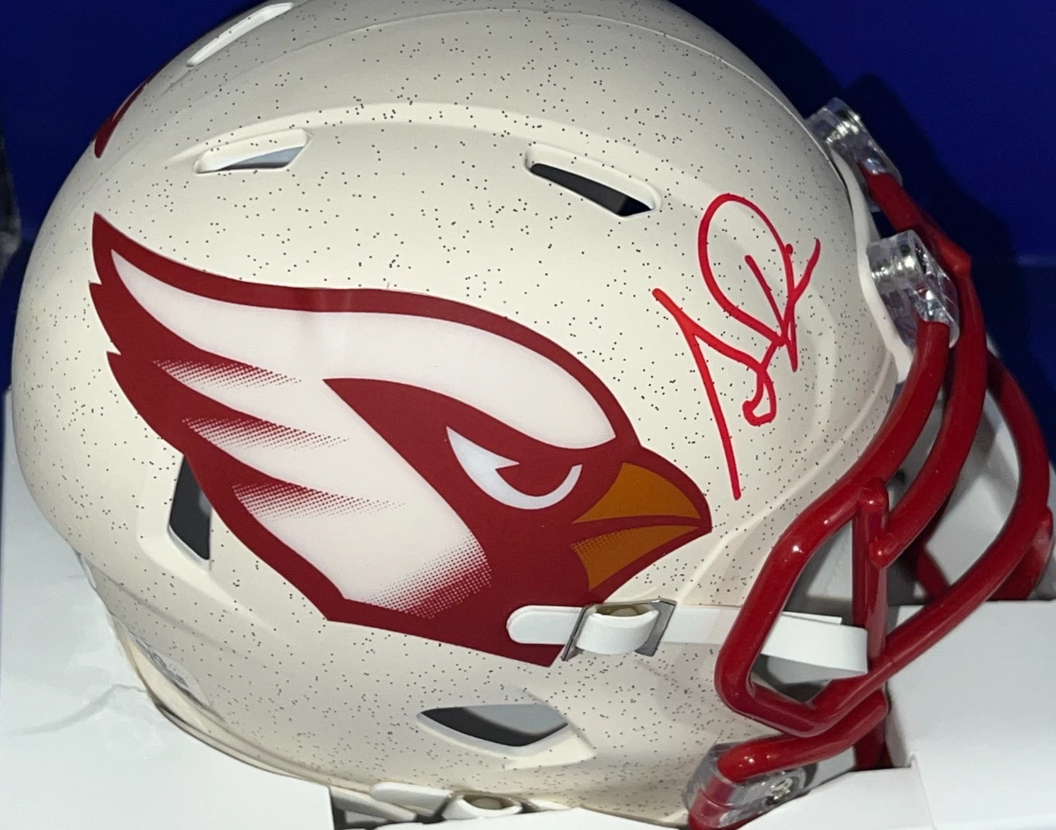 SIMEON RICE ARIZONA CARDINALS JSA AUTHENTICATED SIGNED RIVALRY MINI HELMET