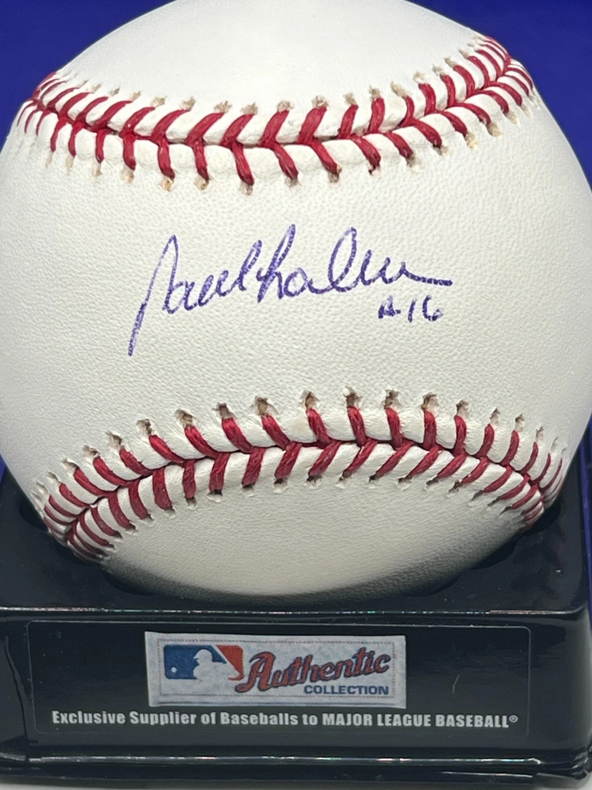 PAUL LODUCA NEW YORK METS / LOS ANGELES DODGERS SIGNED OML BASEBALL