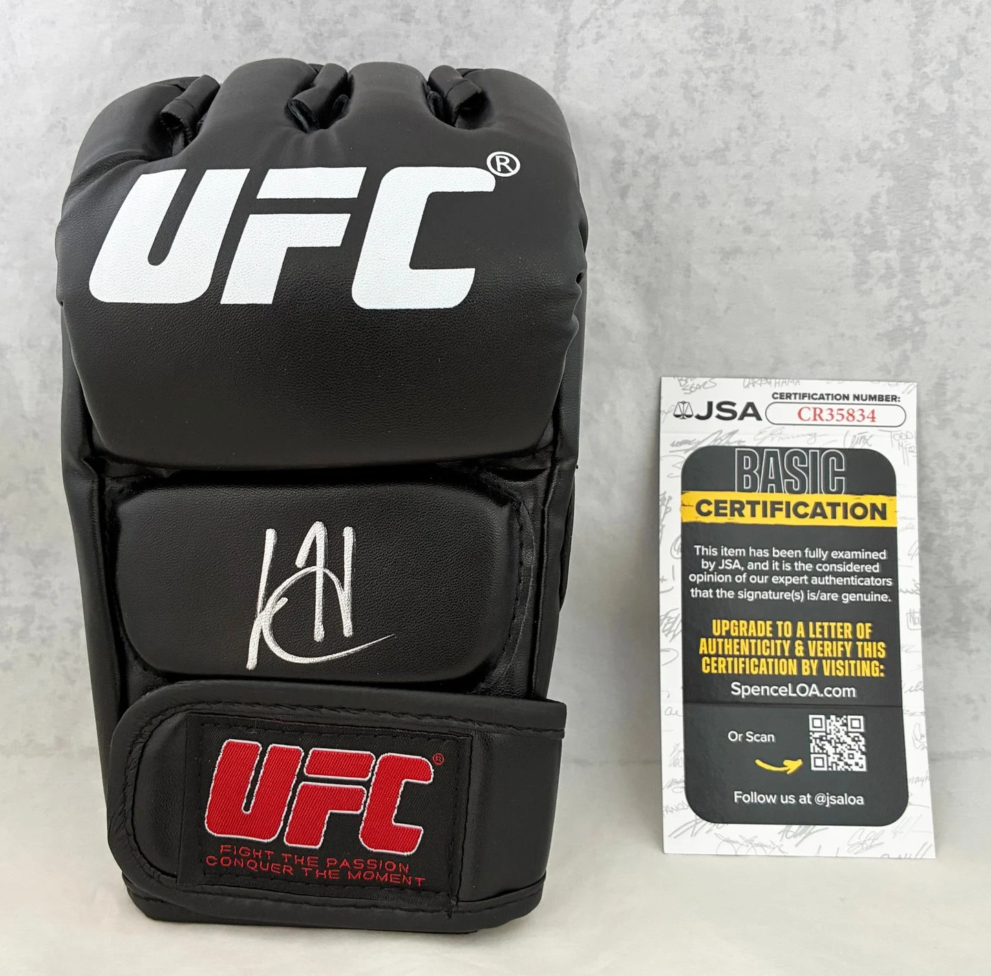 Josh Hokit Signed UFC Glove JSA COA