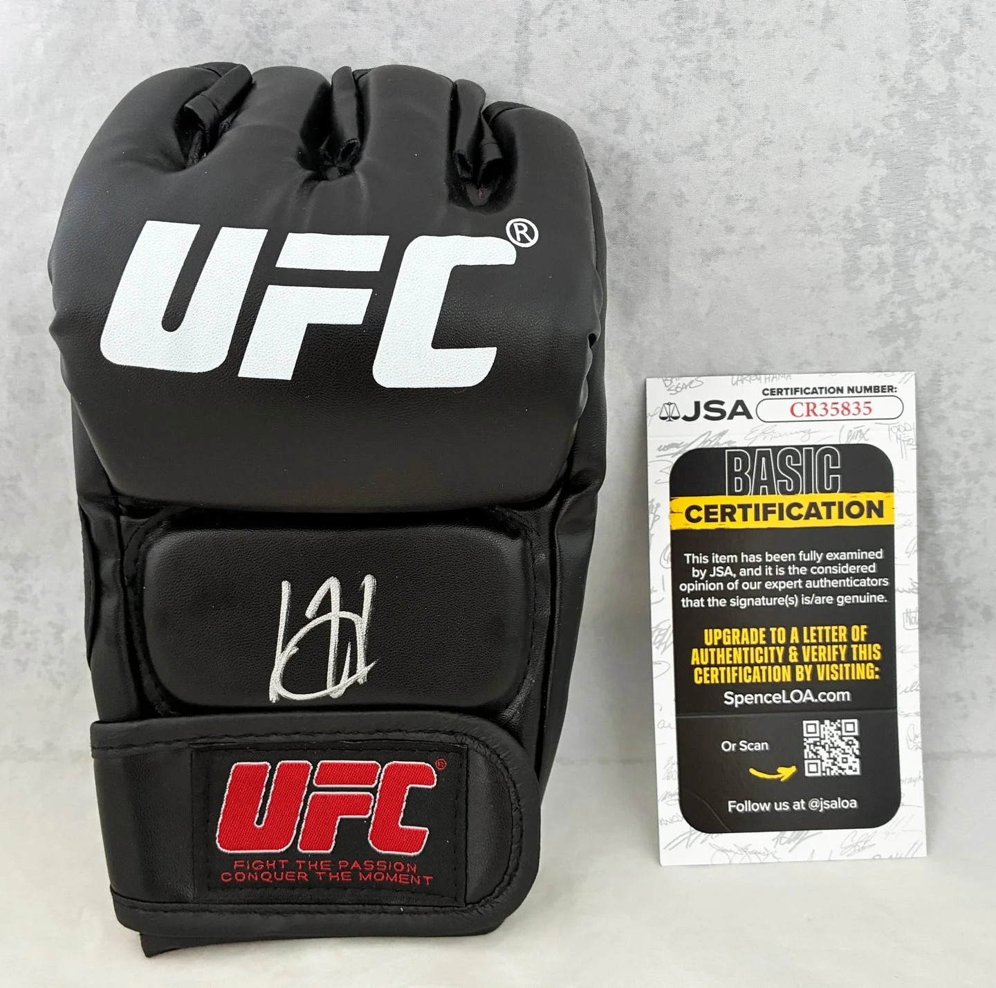 Josh Hokit Signed UFC Glove JSA 1 COA