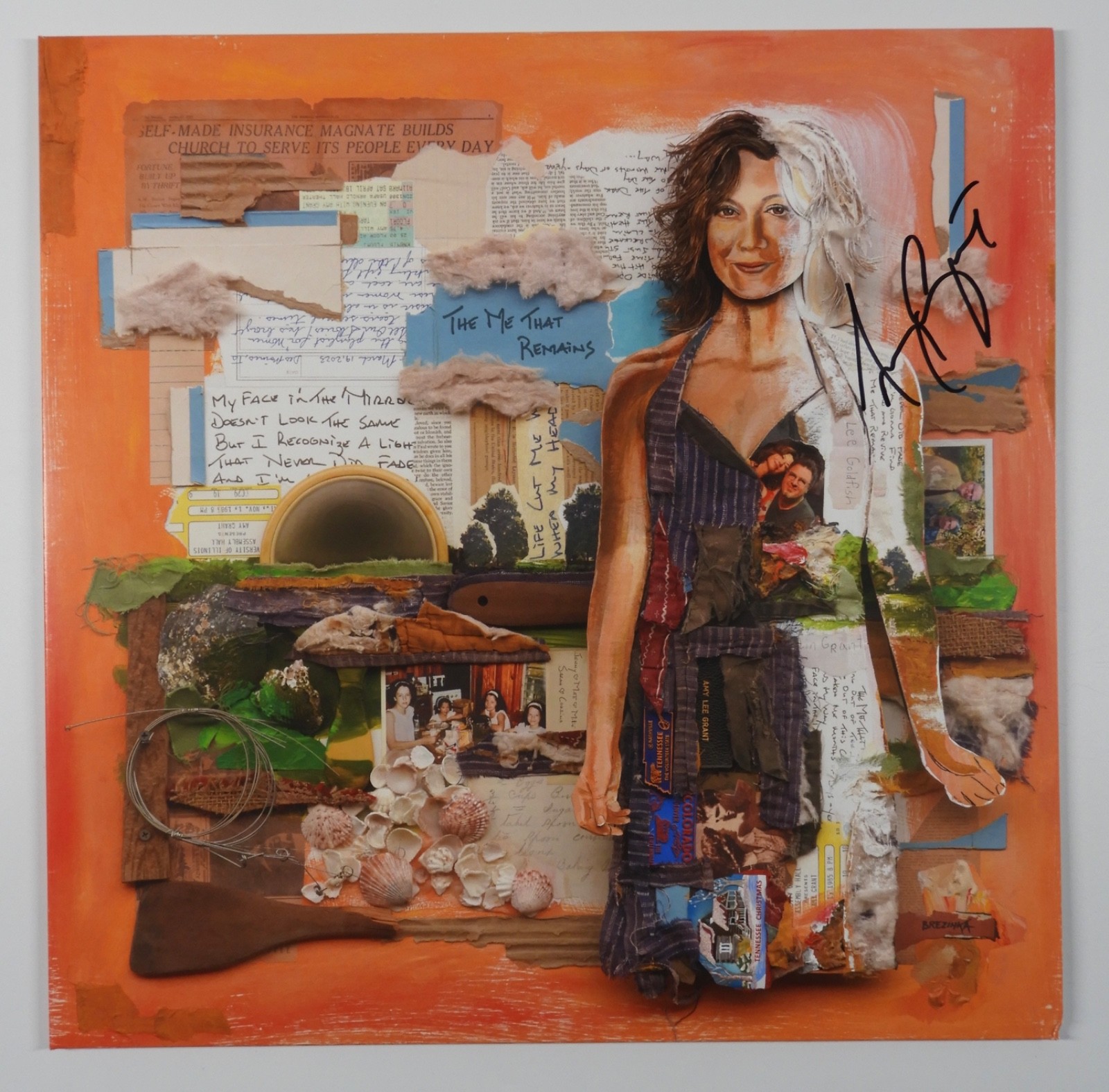Amy Grant JSA Fully Signed Autograph Record Album Vinyl The Me That Remains