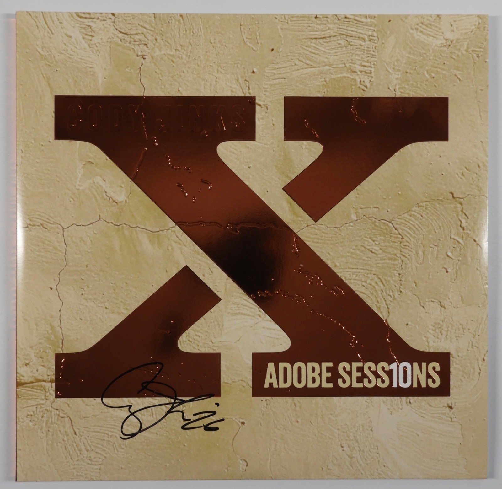 Cody Jinks Signed Autograph Album JSA Record Vinyl Adobe Sessions