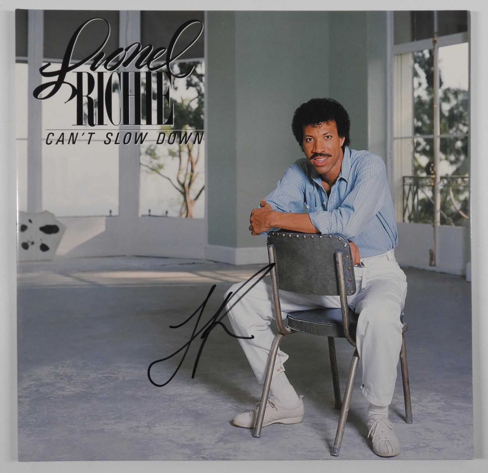 Lionel Richie JSA Signed Autograph Album Record Can't Slow Down