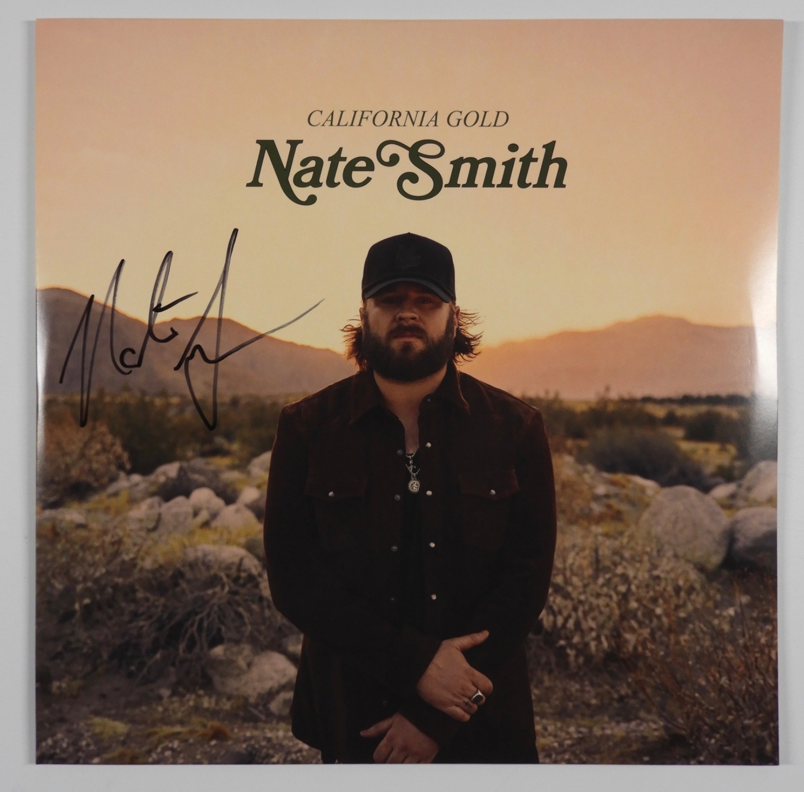 Nate Smith JSA Signed Autograph Album Record Vinyl California Gold