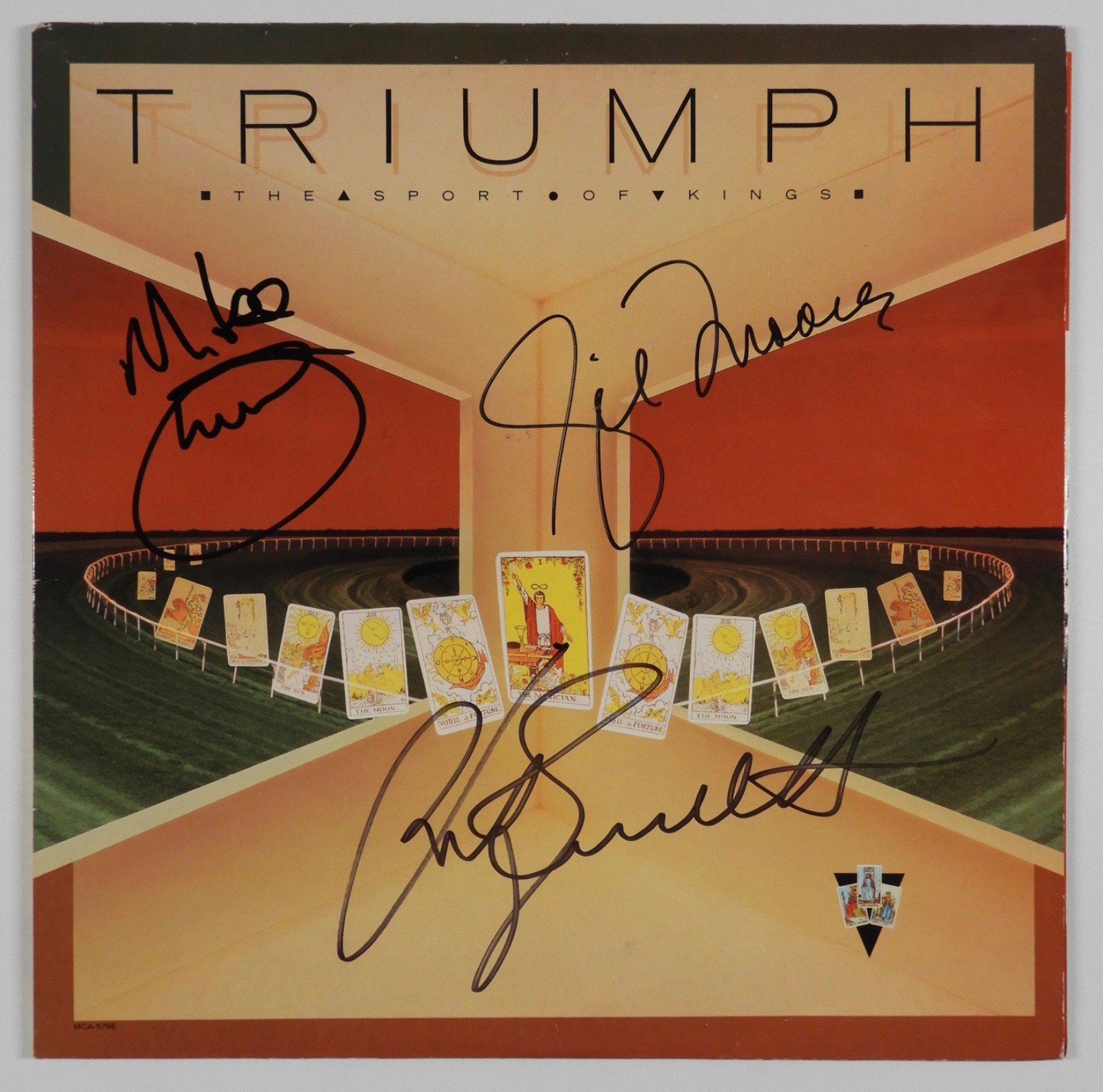 Triumph JSA Signed Autograph Album Record Vinyl The Sport Of Kings