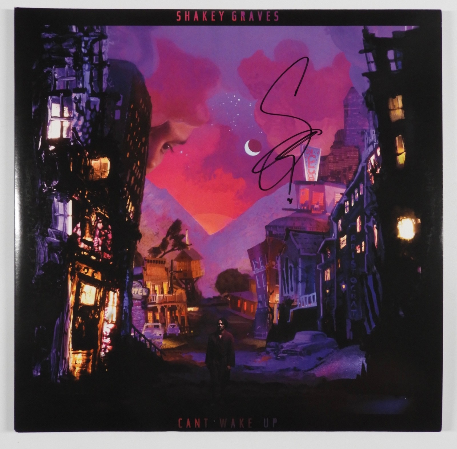 Shakey Graves JSA Signed Autograph Album Vinyl Record Can't Wake Up