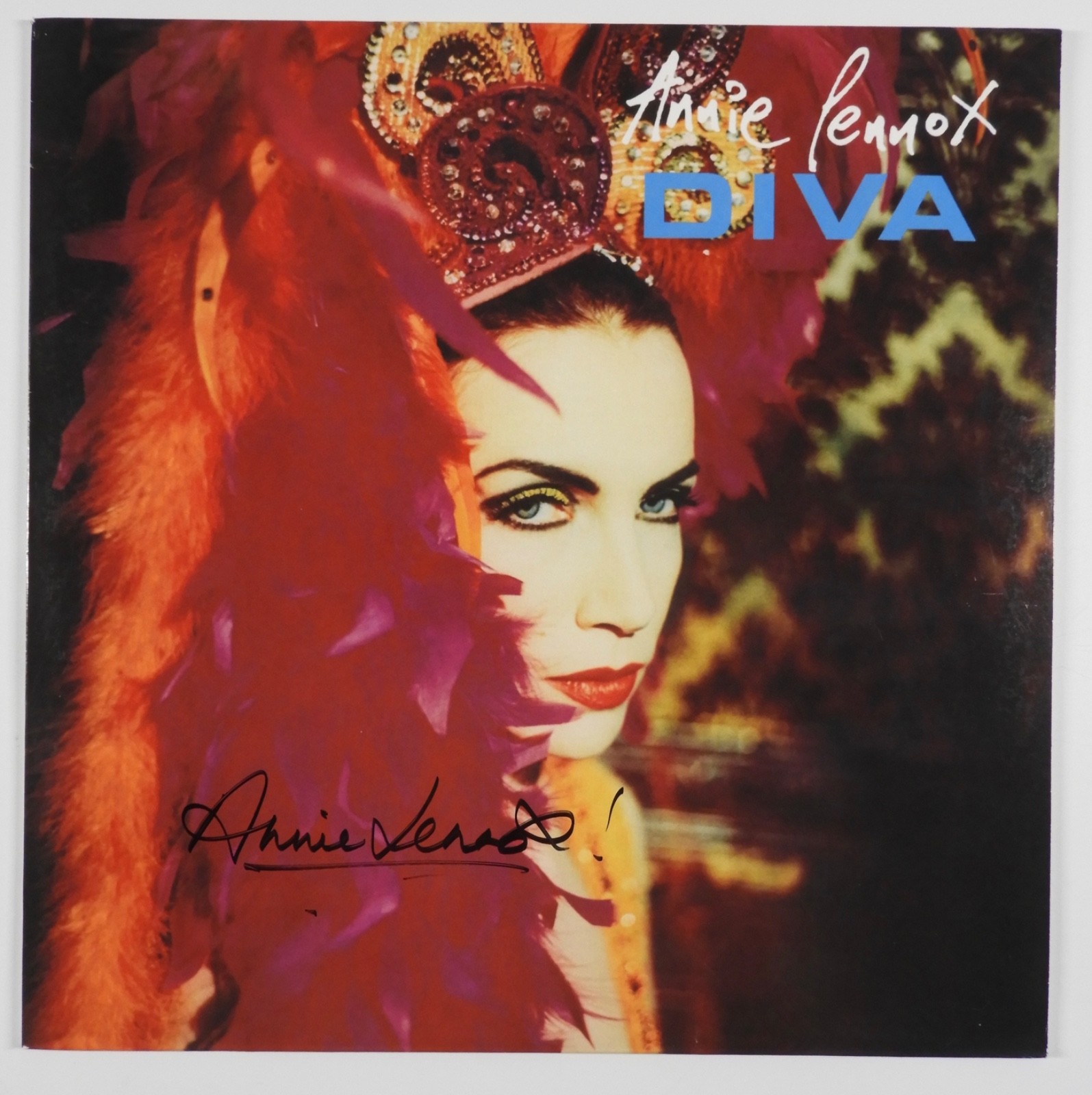 Annie Lennox JSA Signed Autograph Album Record Vinyl DIVA