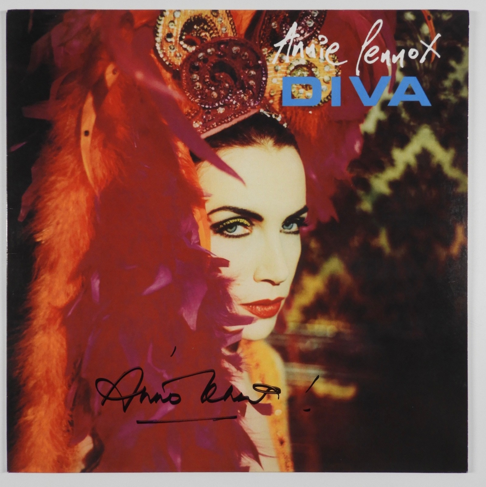 Annie Lennox JSA Signed Autograph Album Record Vinyl DIVA
