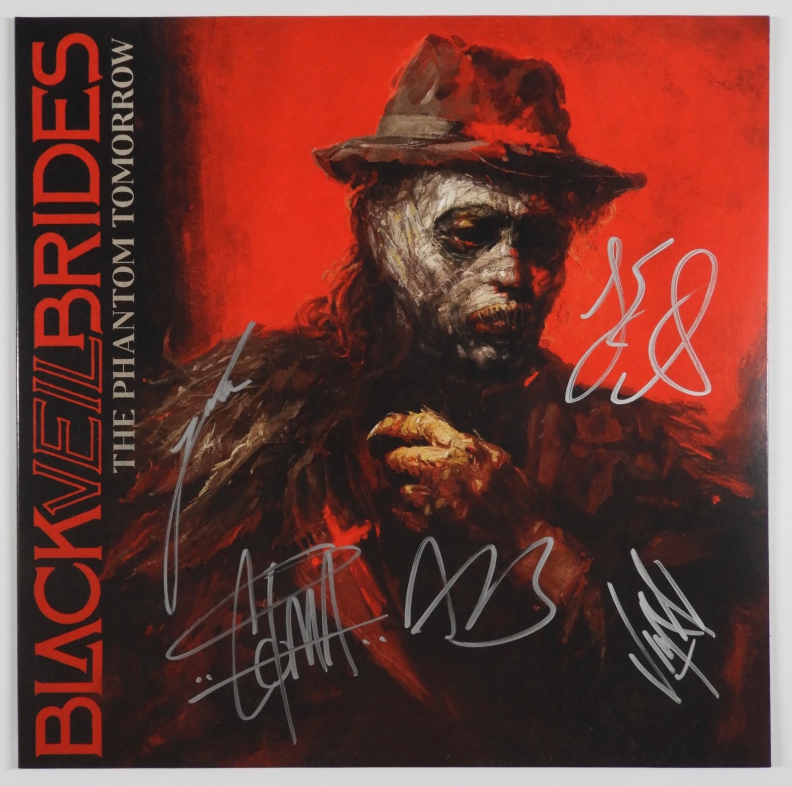 Black Veil Brides JSA Signed Autograph Album Record Vinyl The Phantom Tomorrow