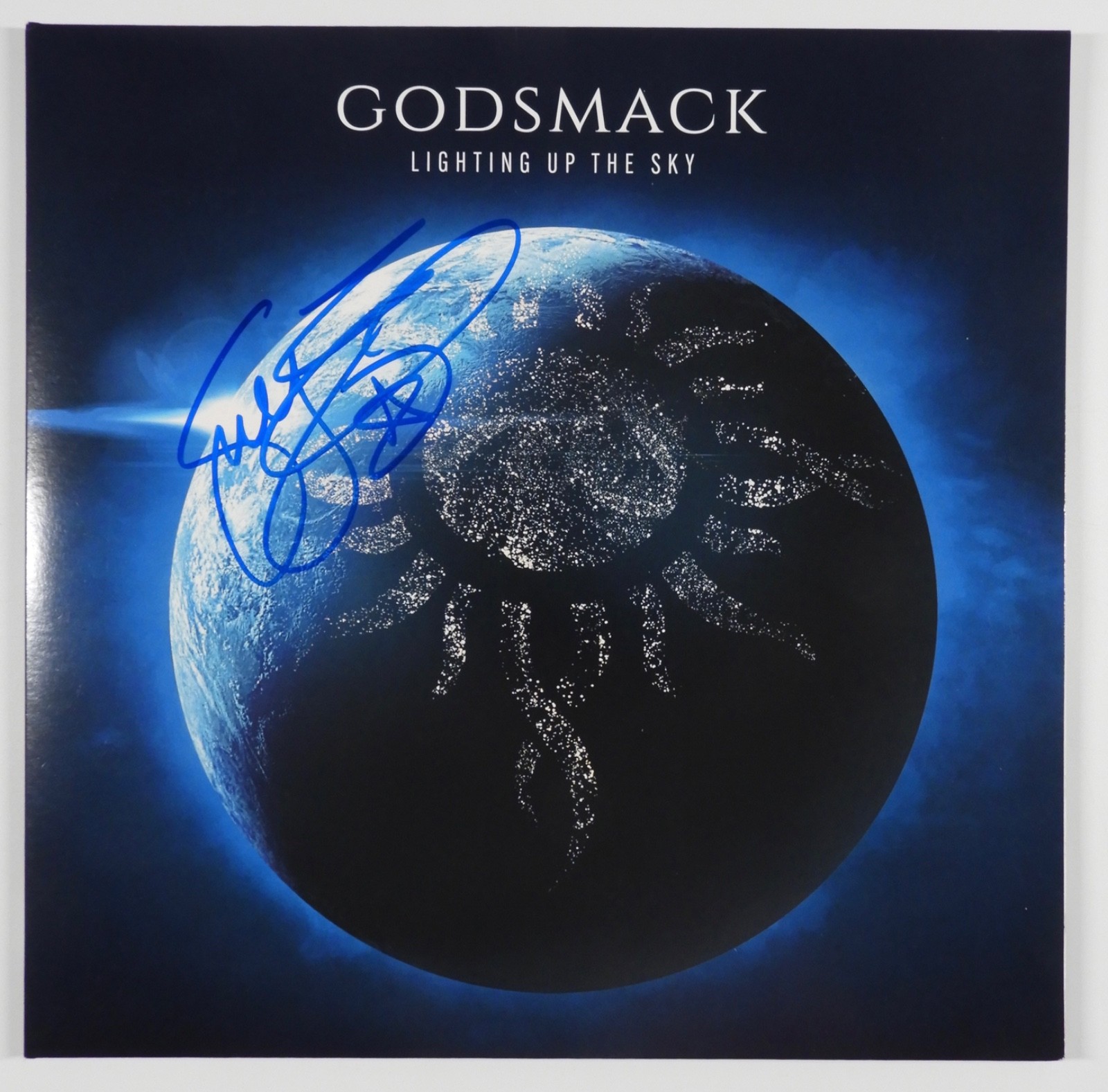 Godsmack JSA Signed Autograph Album Record Vinyl Sully Erna Lighting Up The Sky