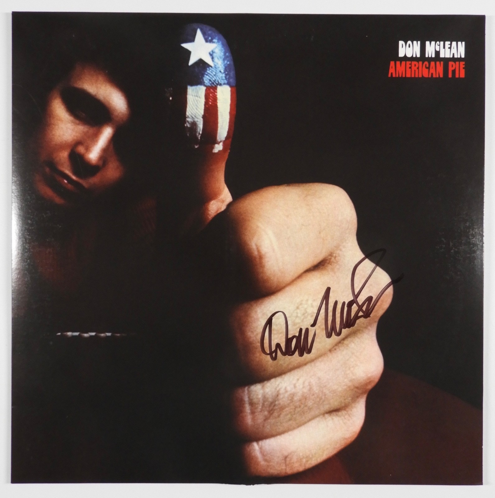 Don Mclean JSA Signed Autograph Album Record Vinyl American Pie