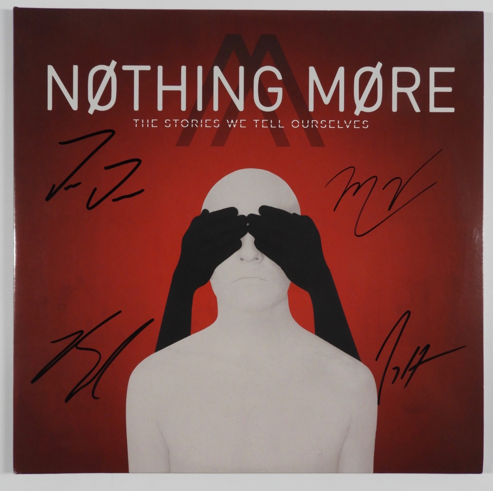 Nothing More Fully JSA Signed Autograph Record Album Vinyl The Stories We Tell