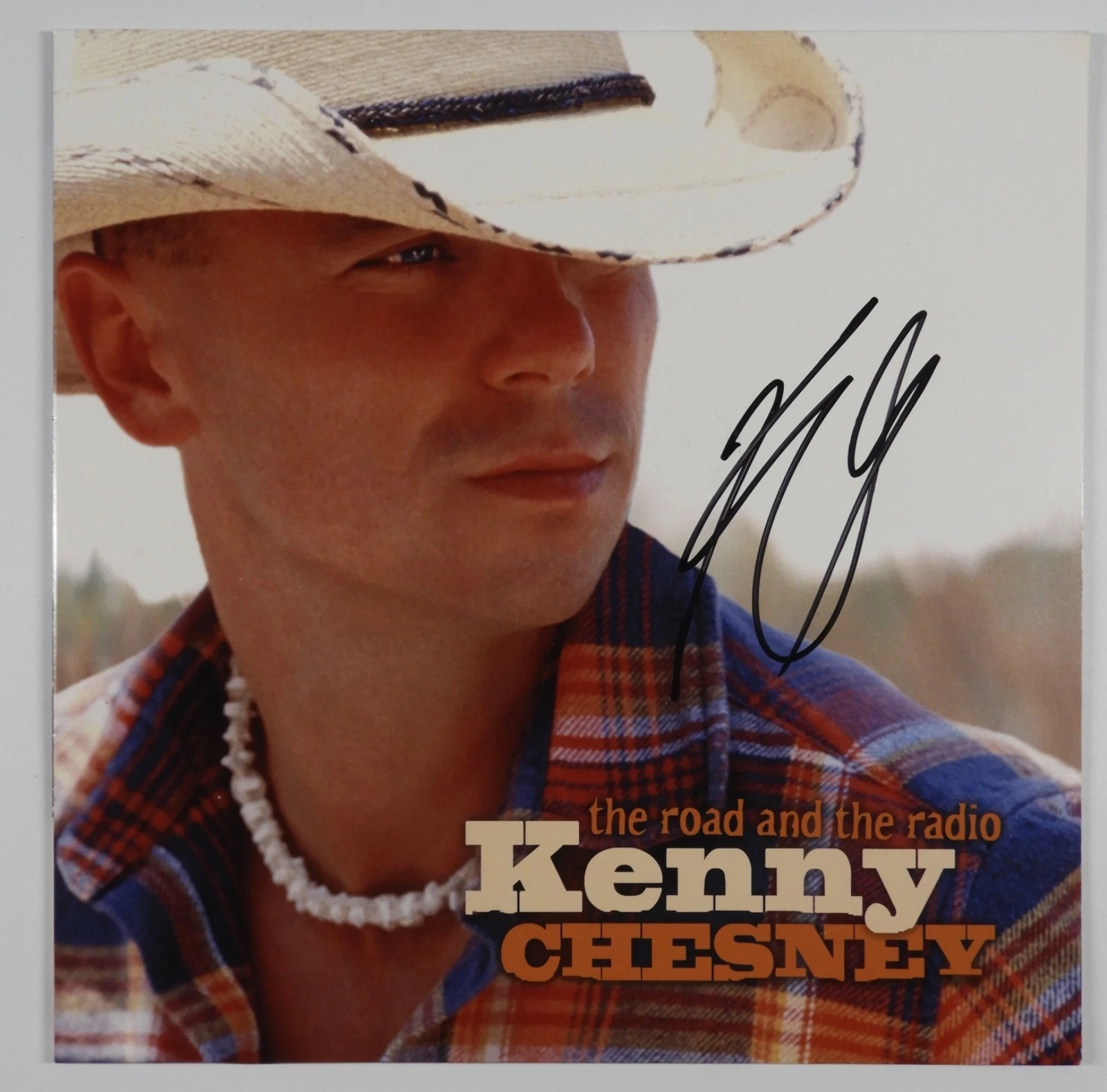Kenny Chesney JSA Signed Autograph Album Record Vinyl The Road And the Radio