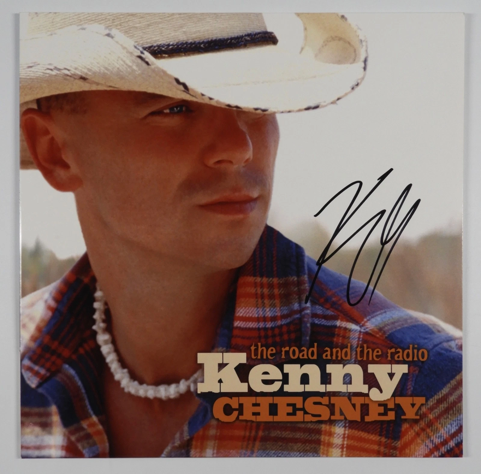 Kenny Chesney JSA Signed Autograph Album Record Vinyl The Road And the Radio