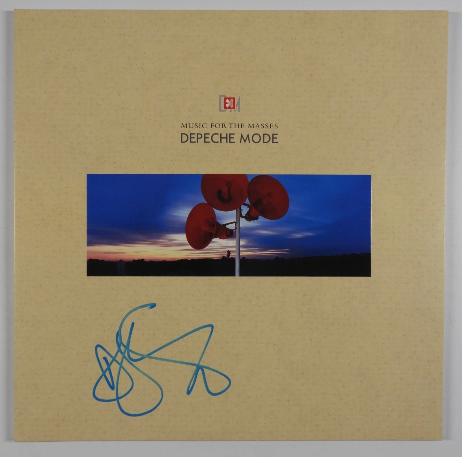 Depeche Mode Dave Gahan JSA Signed Autograph Record Album Vinyl Music For The
