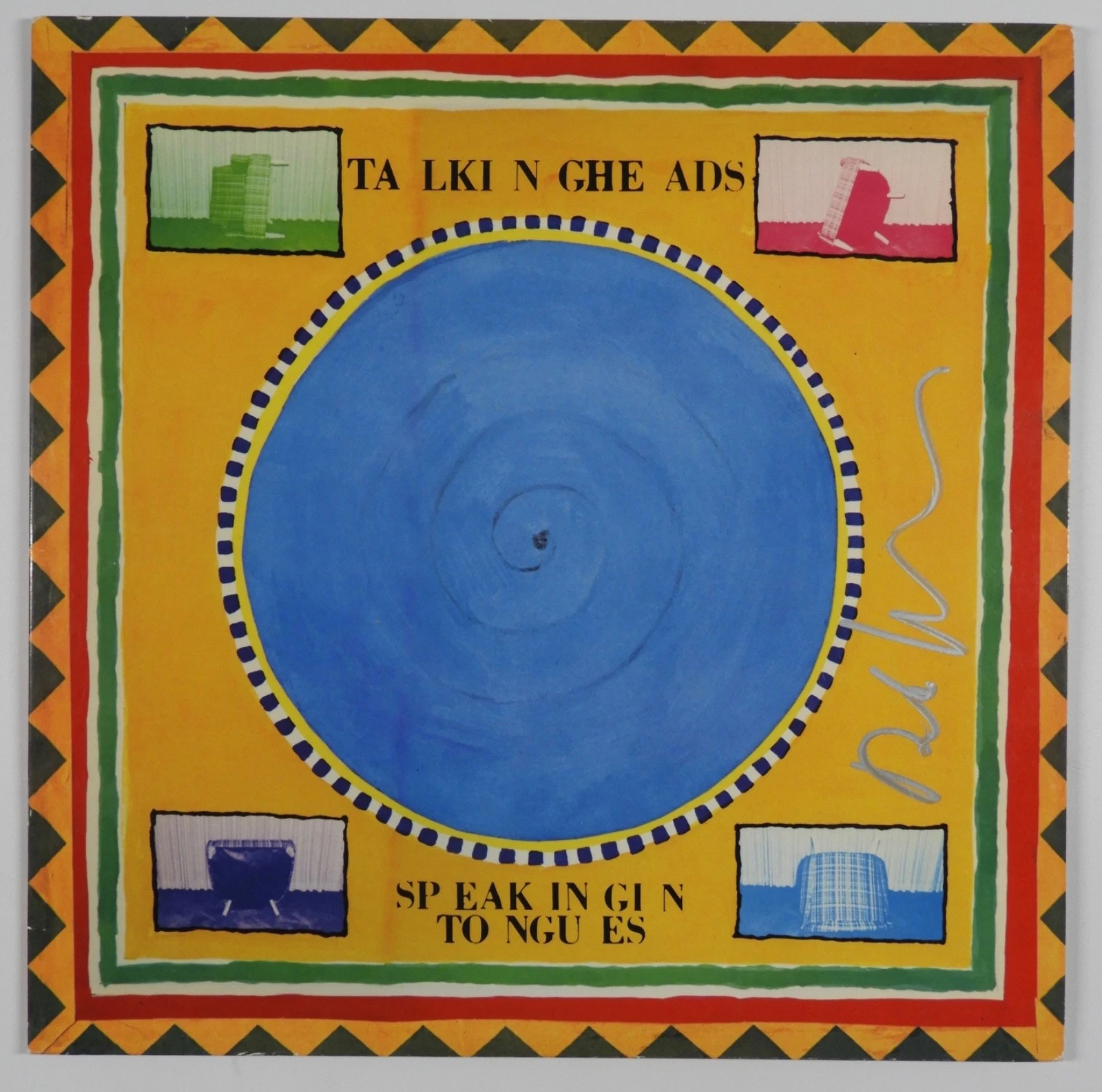 Talking Heads Signed Autograph Album JSA Record Vinyl David Byrne