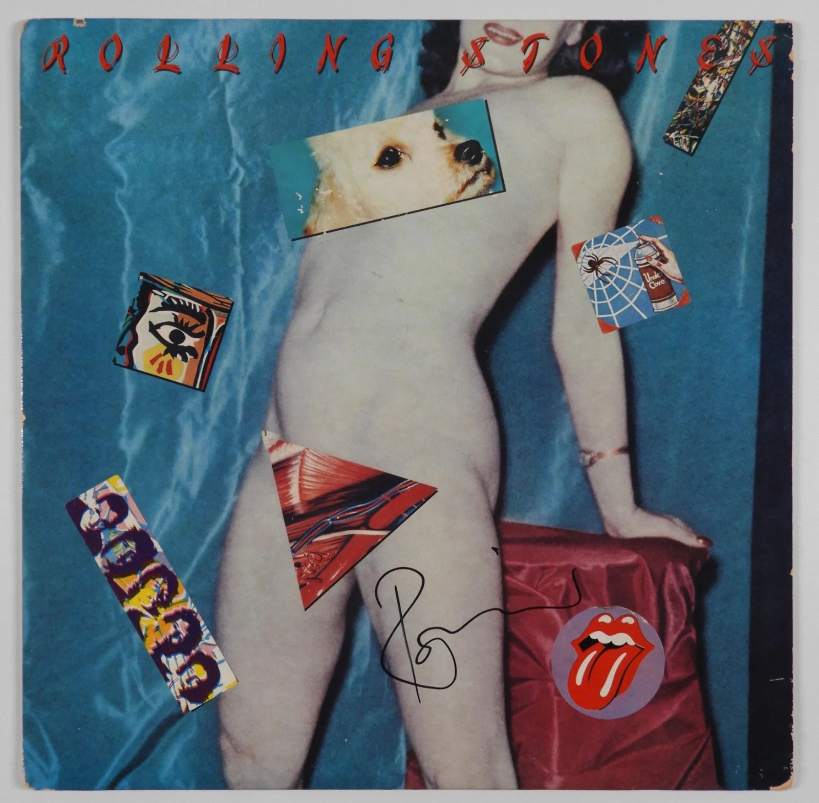 The Rolling Stones Ronnie Wood JSA Signed Autograph Record Album Vinyl