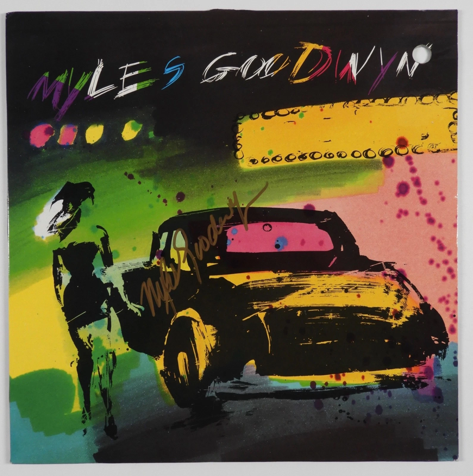 Myles Goodwyn JSA Signed Autograph Album Vinyl Record