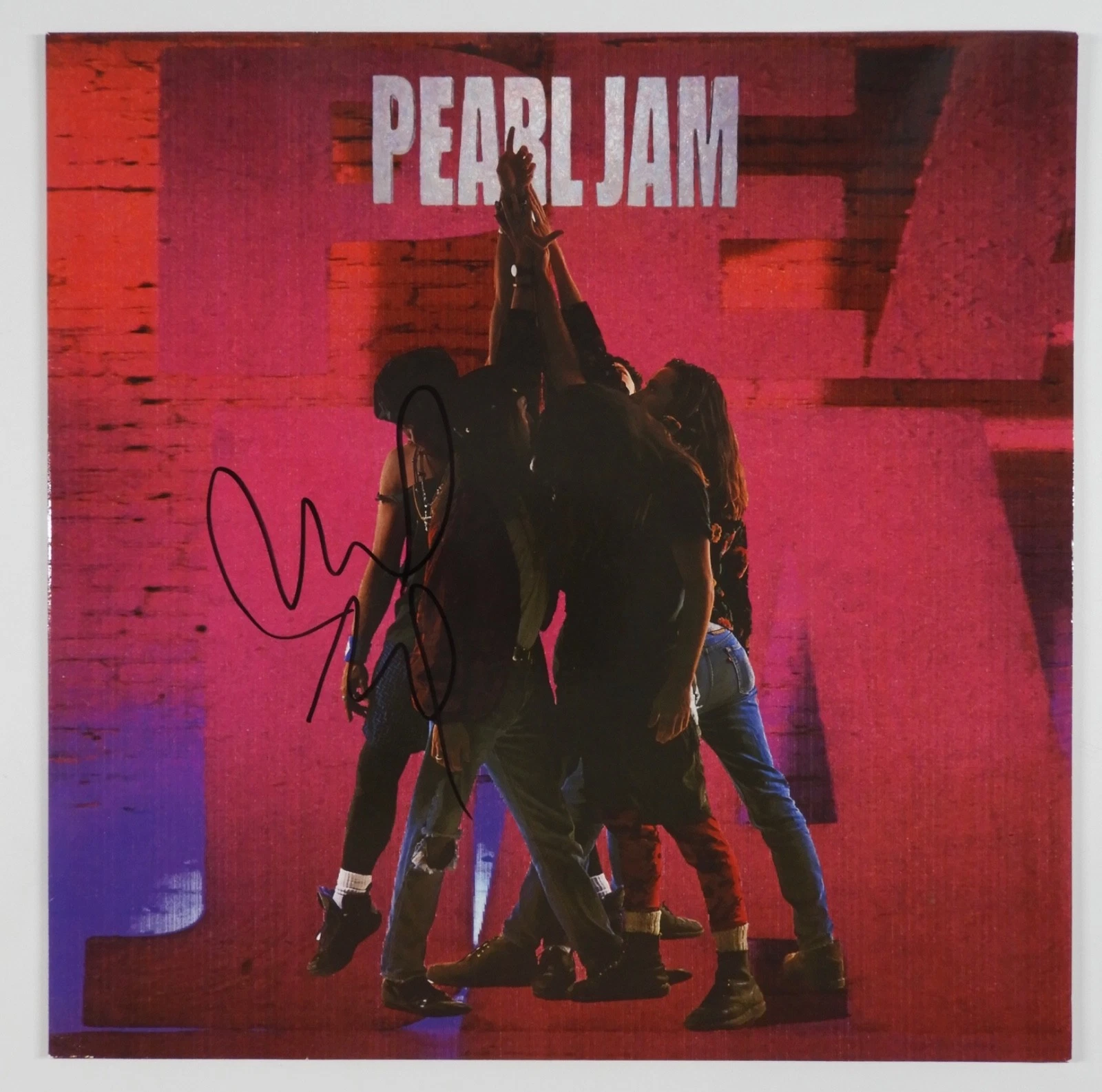 Pearl Jam Mike McCready Signed Autograph JSA Vinyl Record Album Ten