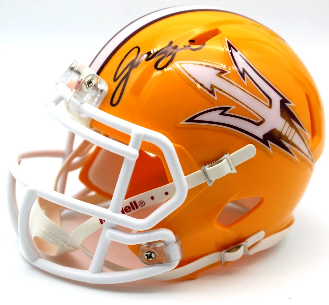 Jordan Tyson Signed Arizona State Sun Devils Mini Helmet w/JSA COA CR86250