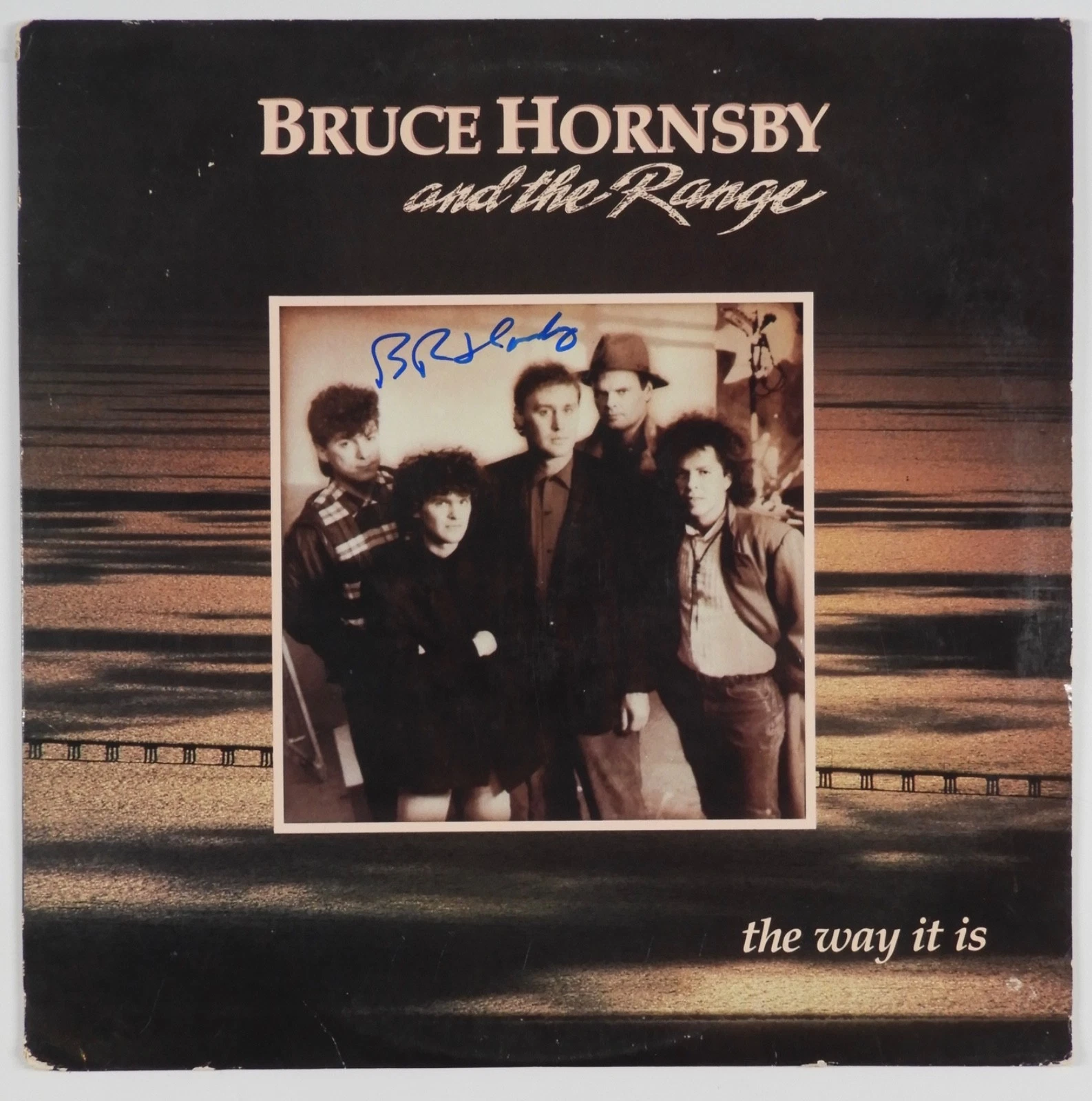 Bruce Hornsby JSA Signed Autograph Album Vinyl Record The Way It Is