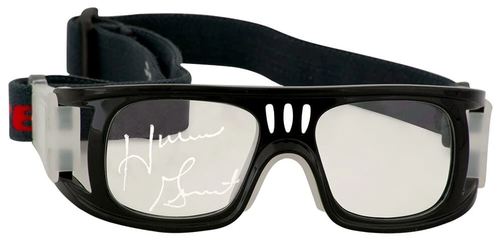 Horace Grant Signed Black Basketball Sports Safety Goggles - (SCHWARTZ COA)