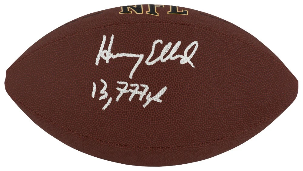 Henry Ellard Signed Wilson Super Grip Full Size NFL Football w/YDs - (SS COA)