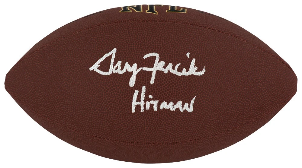 Gary Fencik Signed Wilson Super Grip Full Size NFL Football w/Hitman - (SS COA)
