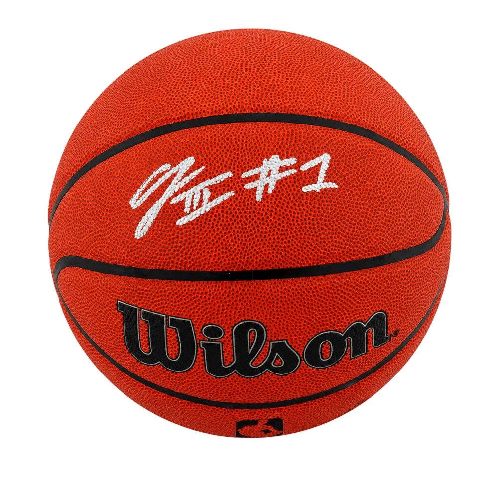 Trey McKenney Signed Wilson Indoor/Outdoor NBA Basketball - (SCHWARTZ COA)