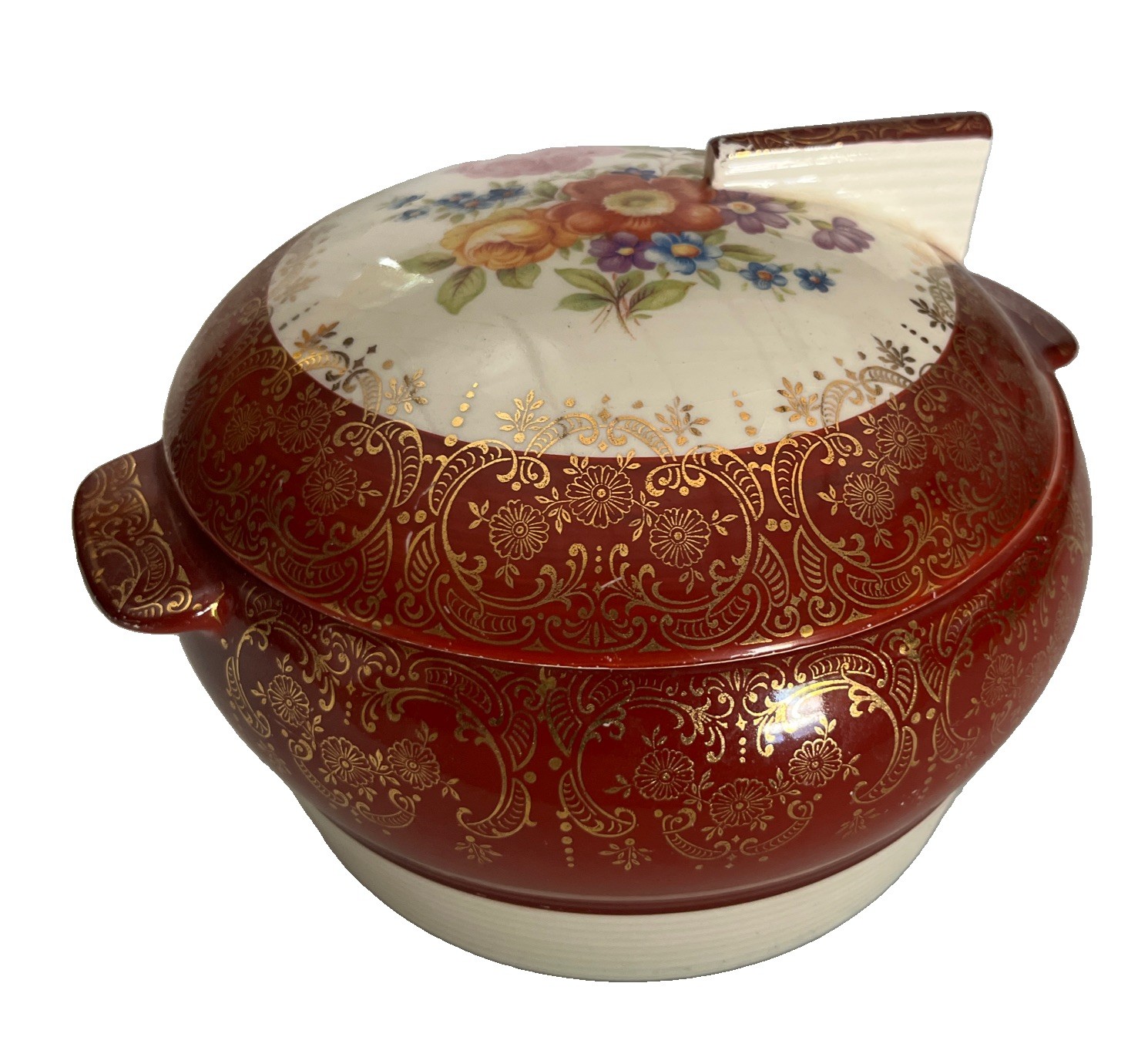 Vintage American Limoges Triumph Meissen Rose 11