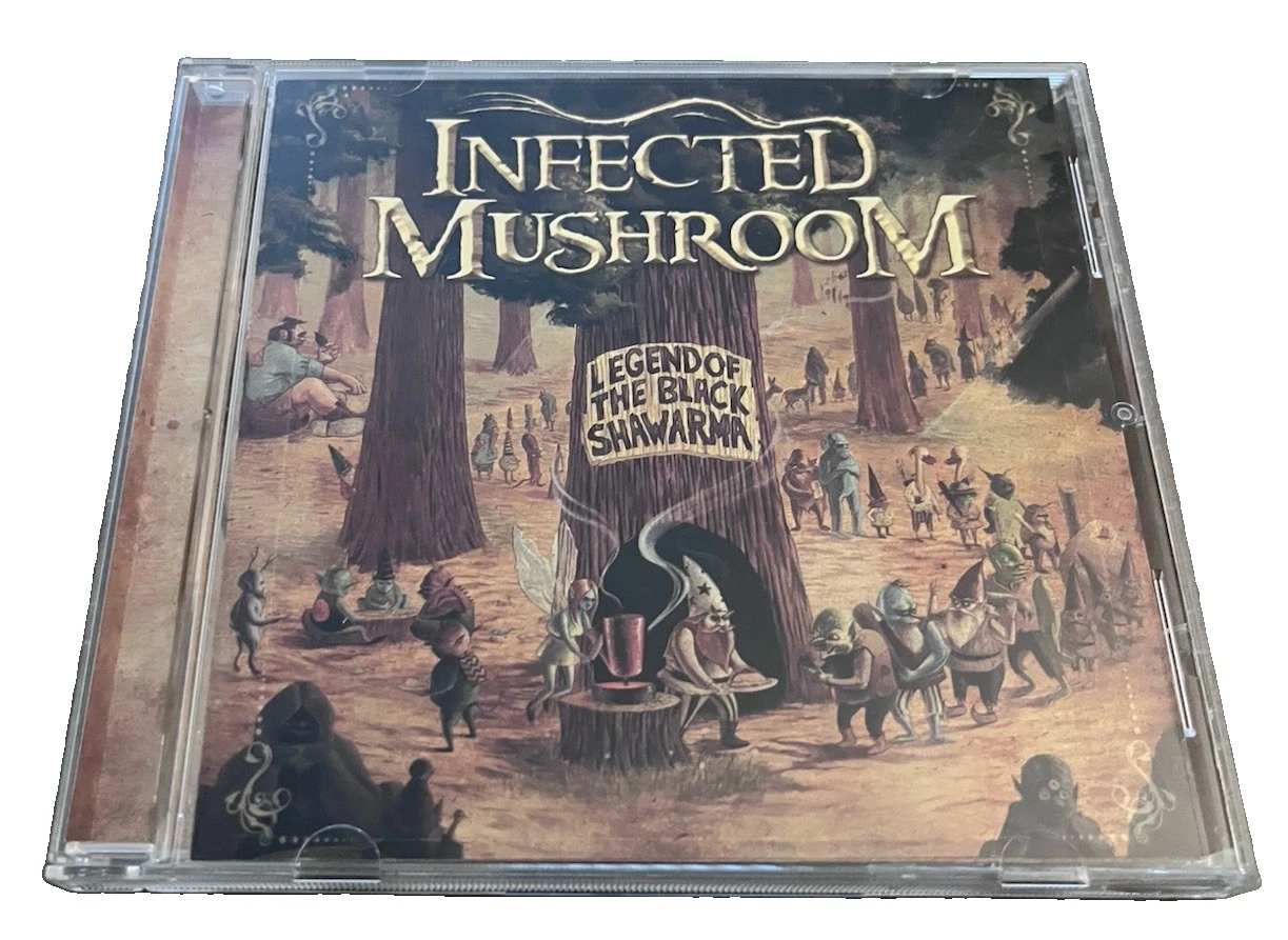 Infected Mushroom – Legend Of The Black Shawarma CD - Perfecto – AMD 101140
