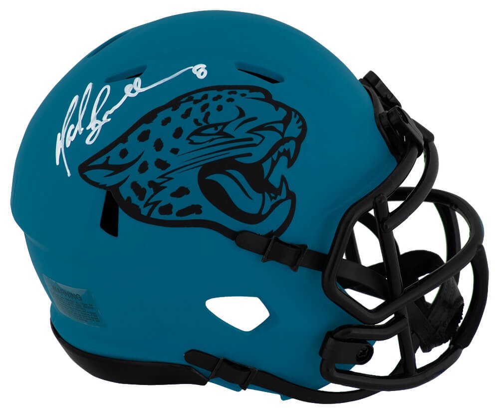 Mark Brunell Signed Jaguars RAVE Riddell Speed Mini Helmet (SCHWARTZ SPORTS COA)