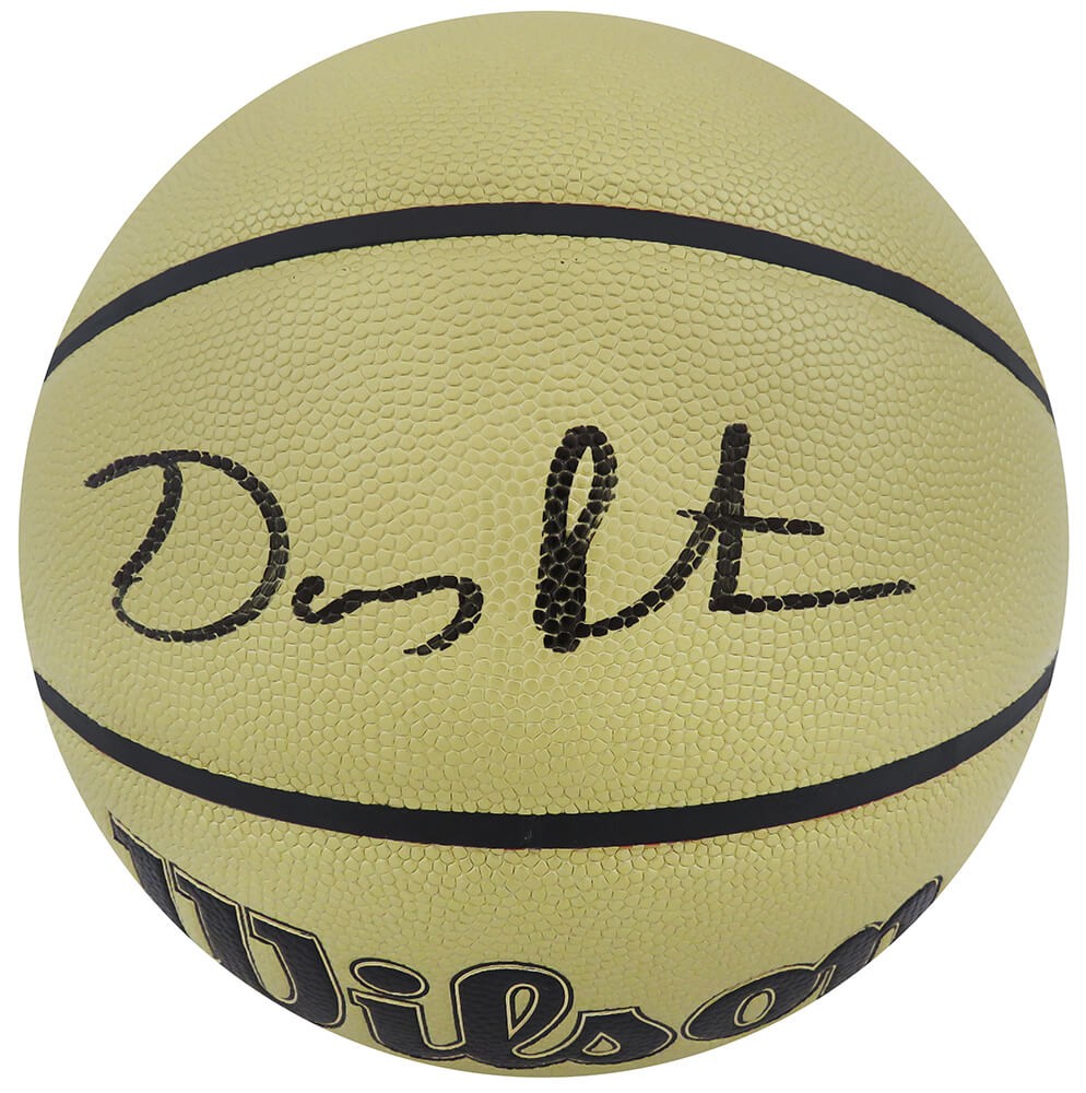 Gary Payton Signed Wilson Gold NBA Basketball - (SCHWARTZ COA)