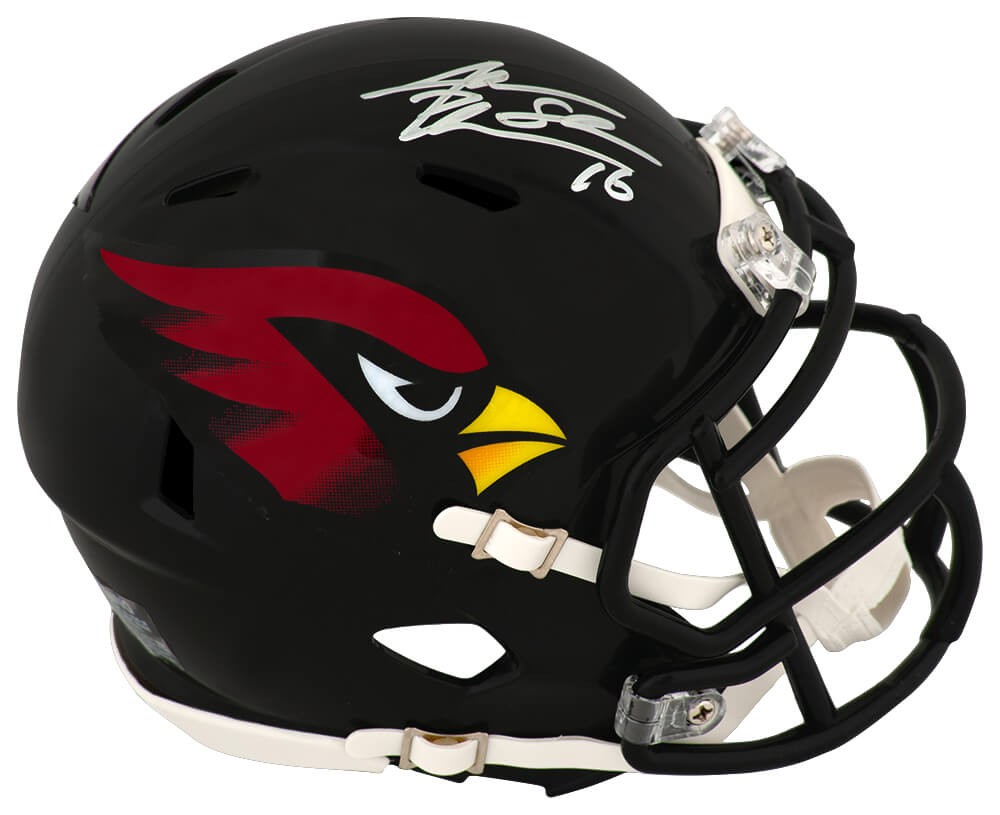 Jake Plummer Signed Cardinals 2022 Alt Black Riddell Mini Helmet w/Snake -SS COA