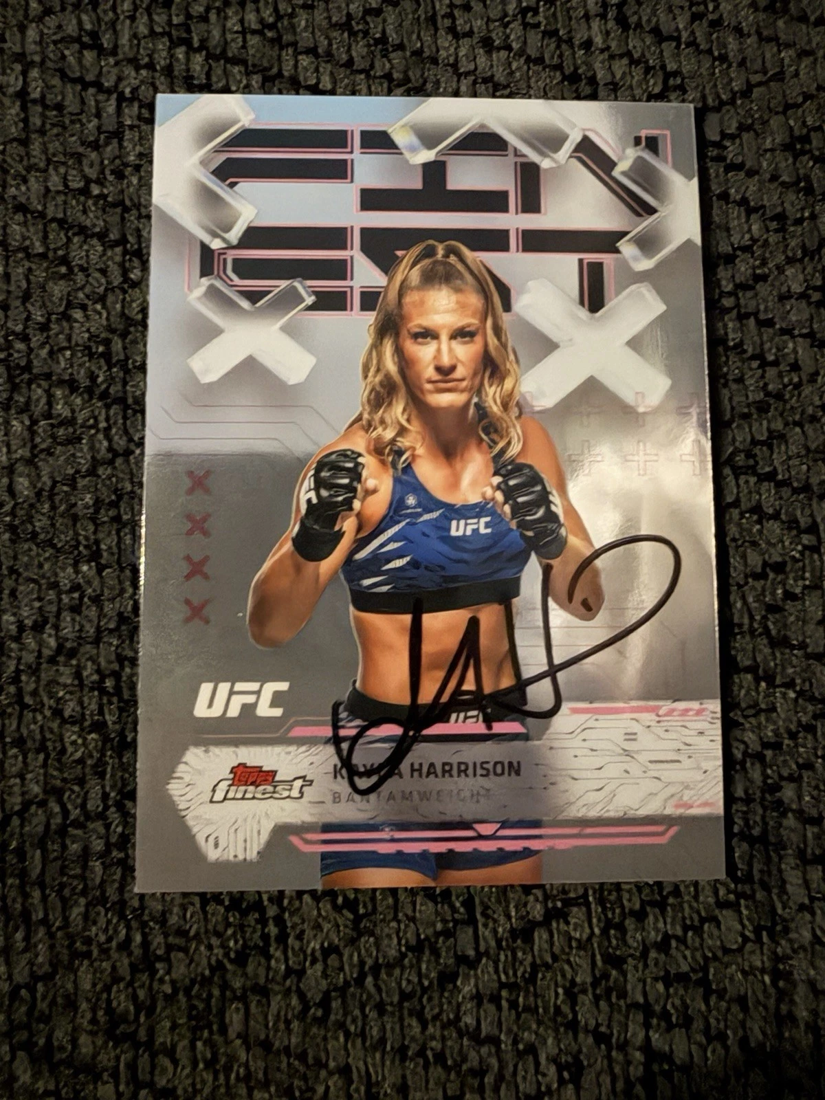 Kayla Harrison Signed Trading Card Autographed UFC MMA Fighting