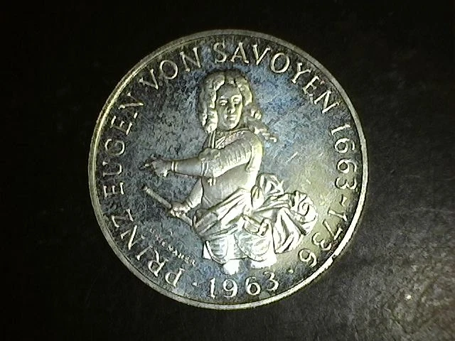 1963 Austria 25 Silver Schilling Proof
