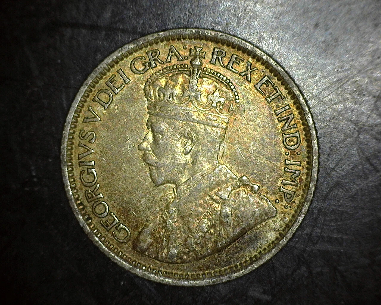 1914 Canada 10 Cents AU