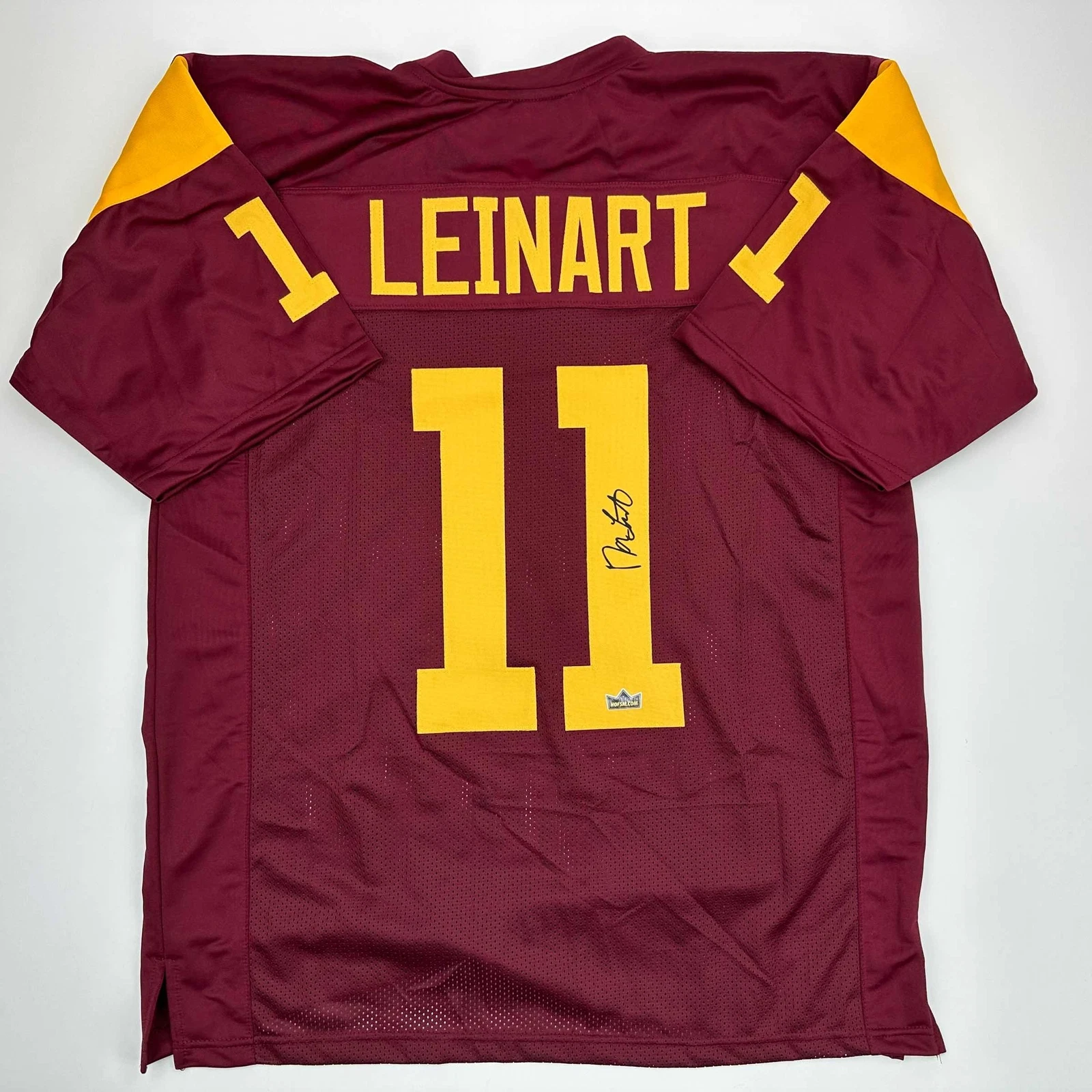 Facsimile Autographed Matt Leinart USC Maroon Reprint Jersey Size Men's XL
