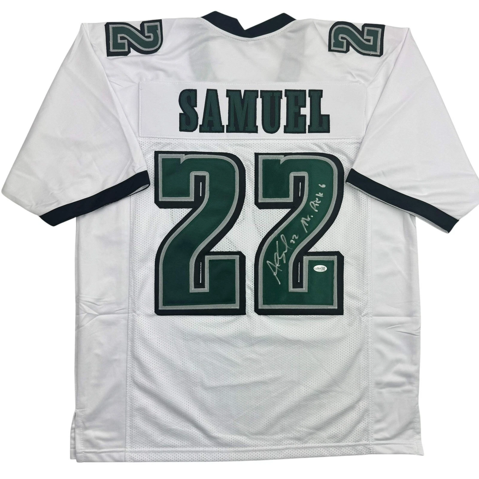 Autographed/Signed Asante Samuel Sr. 