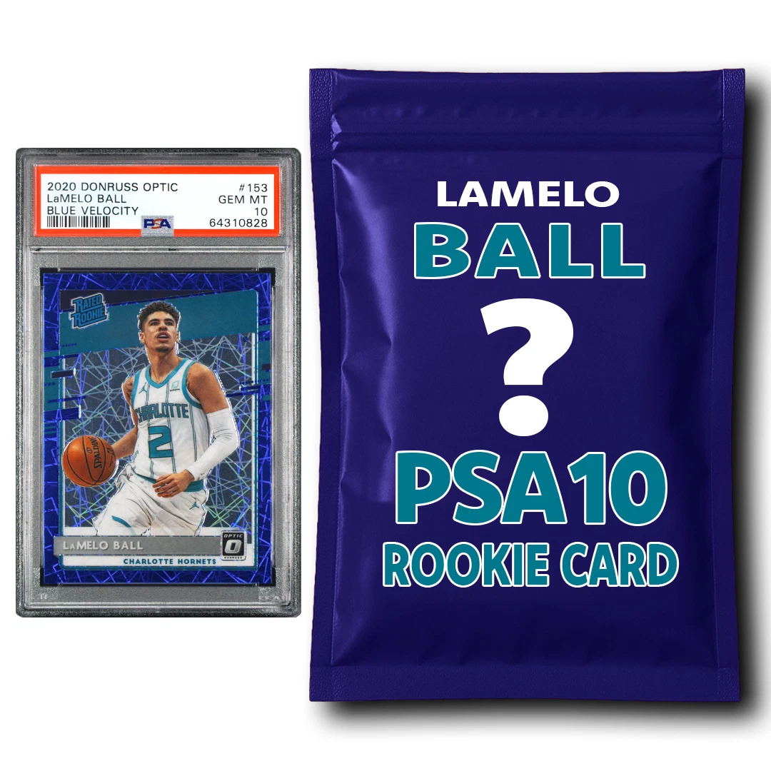 PSA 10 Rookie Graded Basketball Card Mystery Box - LaMelo Ball