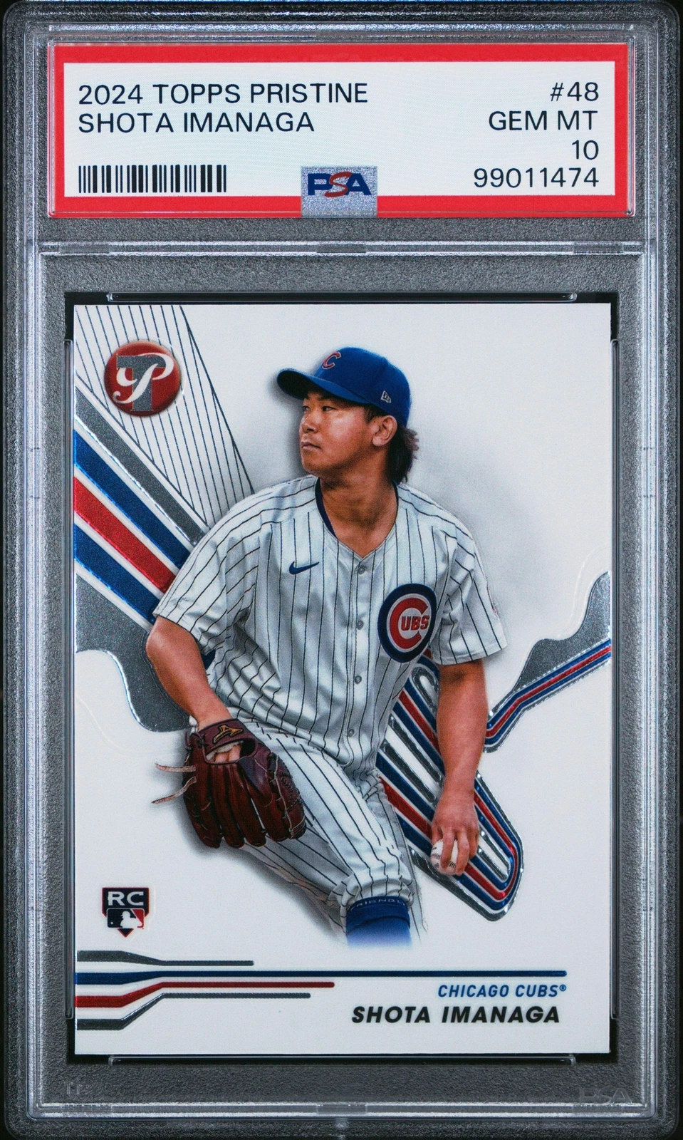 Graded 2024 Topps Pristine Shota Imanaga #48 Rookie RC Baseball Card PSA 10 Gem