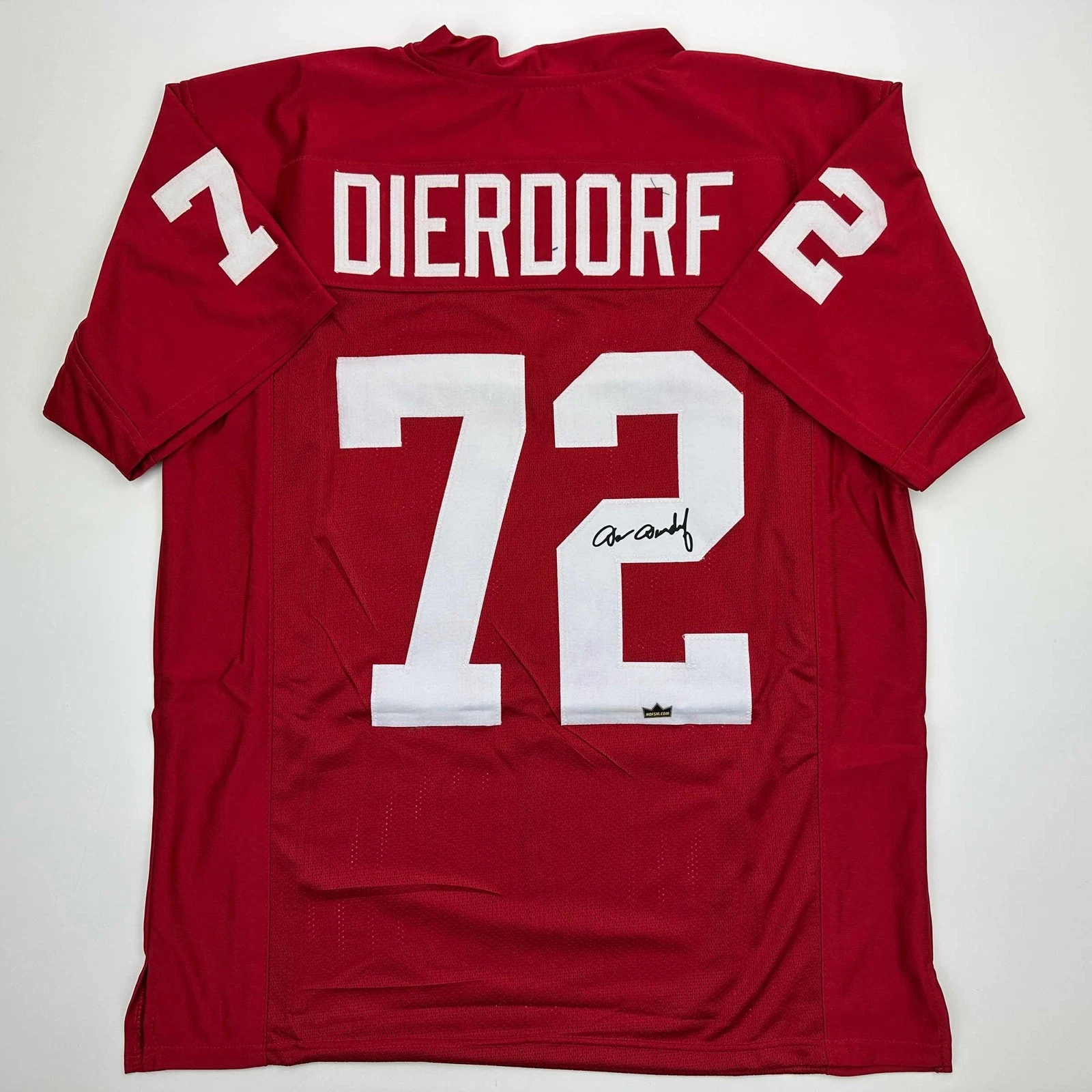 Facsimile Autographed Dan Dierdorf St. Louis Arizona Red Reprint Jersey Men's XL