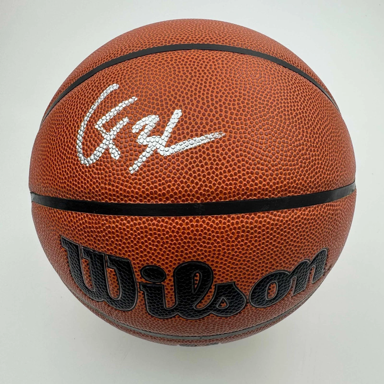 Autographed/Signed Cooper Flagg Dallas Mavericks Full Size Wilson JSA COA