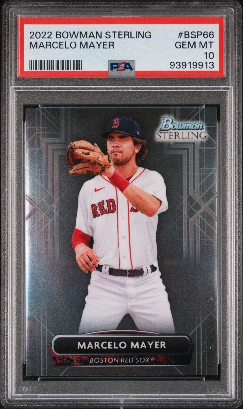 Graded 2022 Topps Bowman Sterling Marcelo Mayer #BSP66 Rookie RC Card PSA 10