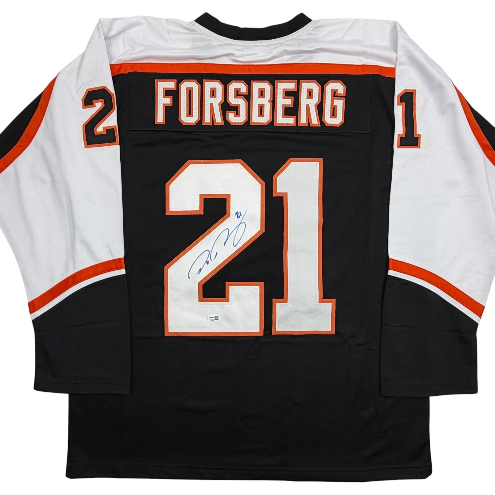 Autographed/Signed Peter Forsberg Colorado Maroon Hockey Jersey JSA COA